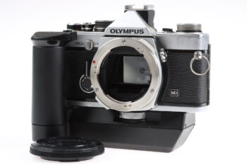 Olympus OM-2 mit Winder