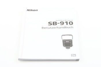 Nikon SB-910 Benutzerhandbuch