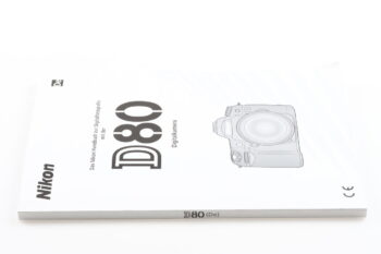 Nikon D80 Benutzerhandbuch DE