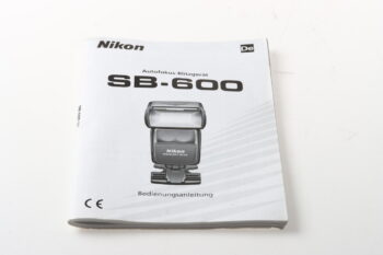 Nikon SB-600 Bedienungsanleitung
