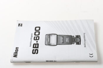 Nikon SB-600 Bedienungsanleitung