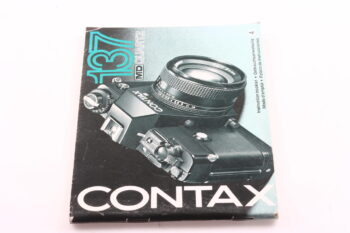 Contax 137 MD Quartz Gebrauchsanweisung (En/De/Fr/Es)