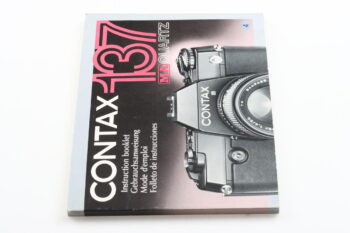 Contax 137 MA Quartz Gebrauchsanweisung (En/De/Fr/Es)