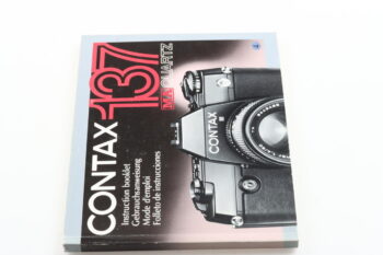 Contax 137 MA Quartz Gebrauchsanweisung (En/De/Fr/Es)