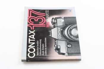 Contax 137 MA Quartz Gebrauchsanweisung (En/De/Fr/Es)