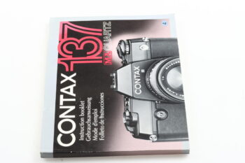 Contax 137 MA Quartz Gebrauchsanweisung (En/De/Fr/Es)