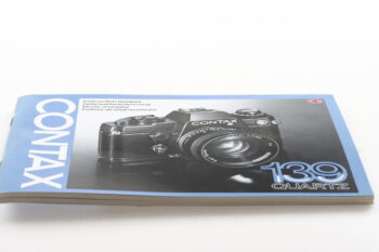 Contax 139 Quartz Gebrauchsanweisung (En/De/Fr/Es)