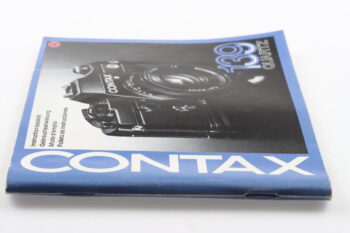 Contax 139 Quartz Gebrauchsanweisung (En/De/Fr/Es)