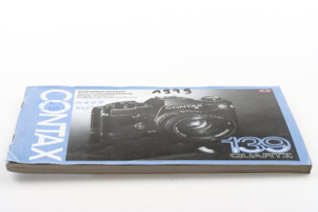Contax 139 Quartz Gebrauchsanweisung (En/De/Fr/Es)
