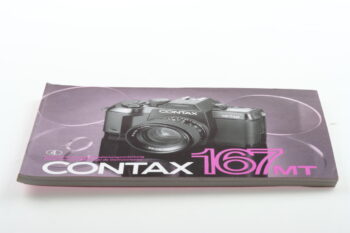 Contax 167MT Gebrauchsanweisung (En/De/Fr/Es)