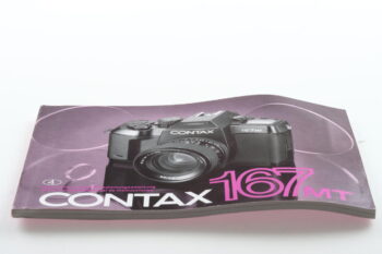 Contax 167MT Gebrauchsanweisung (En/De/Fr/Es)