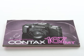 Contax 167MT Gebrauchsanweisung (En/De/Fr/Es)