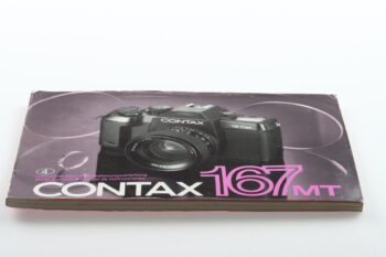 Contax 167MT Gebrauchsanweisung (En/De/Fr/Es)