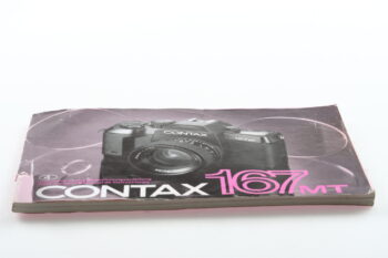 Contax 167MT Gebrauchsanweisung (En/De/Fr/Es)