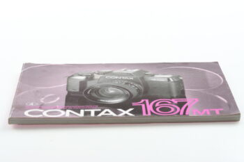 Contax 167MT Gebrauchsanweisung (En/De/Fr/Es)