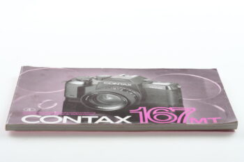 Contax 167MT Gebrauchsanweisung (En/De/Fr/Es)