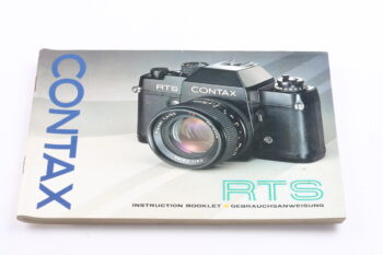 Contax RTS Gebrauchsanweisung (En/De)