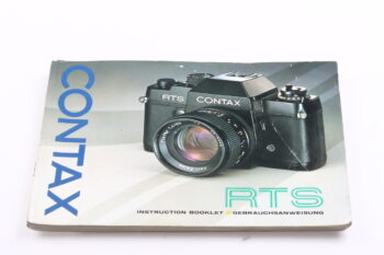 Contax RTS Gebrauchsanweisung (En/De)