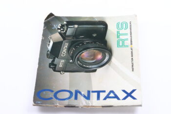 Contax RTS Gebrauchsanweisung (En/De)