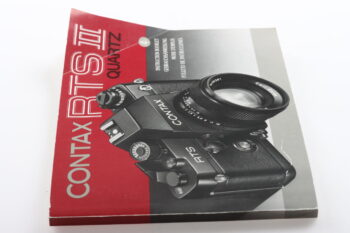 Contax RTS II Quartz Gebrauchsanweisung (En/De/Fr/Es)