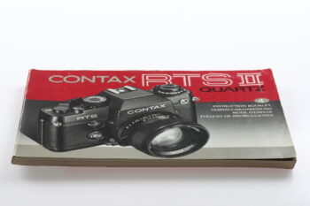Contax RTS II Quartz Gebrauchsanweisung (En/De/Fr/Es)