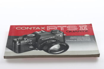 Contax RTS II Quartz Gebrauchsanweisung (En/De/Fr/Es)