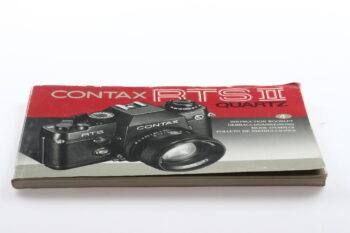 Contax RTS II Quartz Gebrauchsanweisung (En/De/Fr/Es)