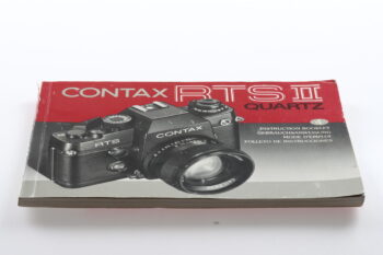 Contax RTS II Quartz Gebrauchsanweisung (En/De/Fr/Es)