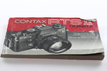 Contax RTS II Quartz Gebrauchsanweisung (En/De/Fr/Es)