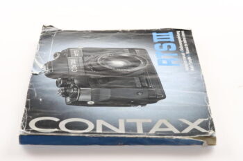 Contax RTS III Gebrauchsanweisung (En/De/Fr/Es)