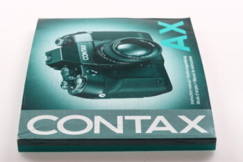 Contax AX Gebrauchsanweisung (En/De/Fr/Es)