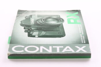 Contax RX Gebrauchsanweisung (En/De/Fr/Es)