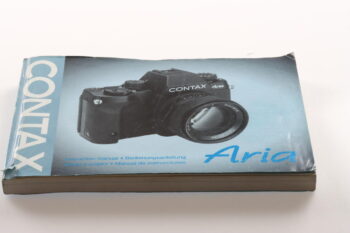 Contax Aria Gebrauchsanweisung (En/De/Fr/Es)