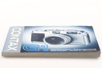 Contax G1 Gebrauchsanweisung (En/De/Fr/Es)