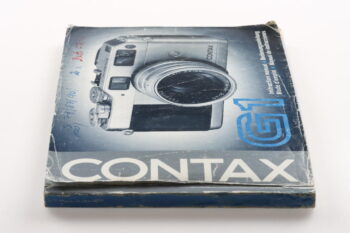 Contax G1 Gebrauchsanweisung (En/De/Fr/Es)