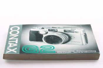 Contax G2 Gebrauchsanweisung (En/De/Fr/Es)