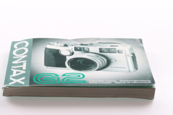 Contax G2 Gebrauchsanweisung (En/De/Fr/Es)