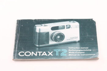 Contax T2 Gebrauchsanweisung (En/De/Fr/Es)