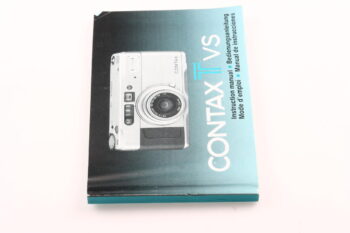Contax TVS Gebrauchsanweisung (En/De/Fr/Es)