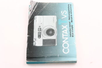Contax TVS Gebrauchsanweisung (En/De/Fr/Es)