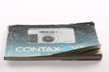 Contax TVS Gebrauchsanweisung (En/De/Fr/Es)