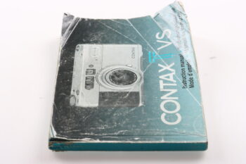 Contax TVS Gebrauchsanweisung (En/De/Fr/Es)