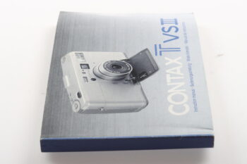Contax TVS III Gebrauchsanweisung (En/De/Fr/Es)