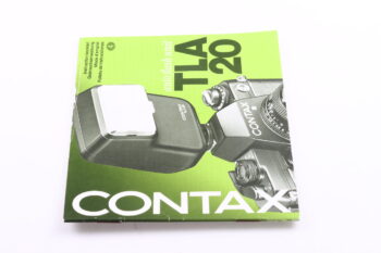 Contax TLA 20 Blitz Gebrauchsanweisung (En/De/Fr/Es)