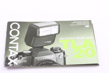 Contax TLA 20 Blitz Gebrauchsanweisung (En/De/Fr/Es)