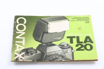 Contax TLA 20 Blitz Gebrauchsanweisung (En/De/Fr/Es)