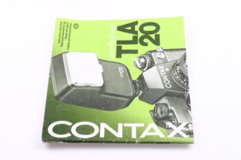 Contax TLA 20 Blitz Gebrauchsanweisung (En/De/Fr/Es)