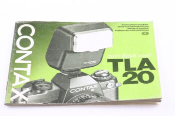 Contax TLA 20 Blitz Gebrauchsanweisung (En/De/Fr/Es)