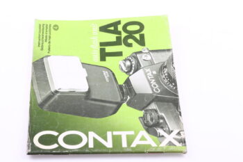 Contax TLA 20 Blitz Gebrauchsanweisung (En/De/Fr/Es)
