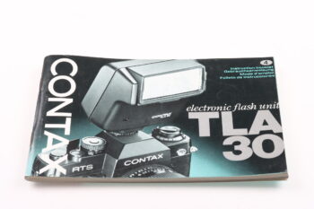 Contax TLA 30 Blitz Gebrauchsanweisung (En/De/Fr/Es)